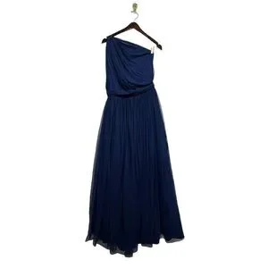 chinese dress ladies Anaya With Love Recycled Floral One Shoulder Waterfall Ruffle Maxi Dre –  Maya Deluxe main image 1